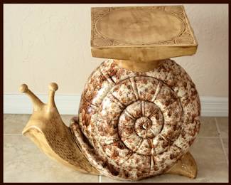 Cute Snail Table or Stand