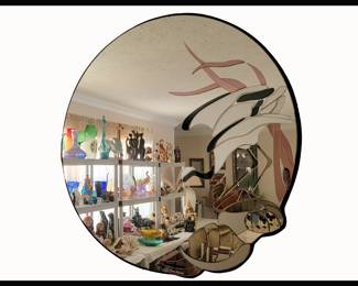 Large Vintage David Marshall Signed Mirror