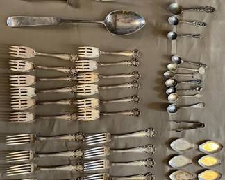 Nice assortment of silver flatware