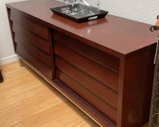 Ethan Allen cherry wood buffet-70x20x30