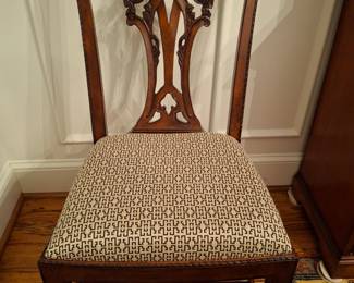 Chippendale Style Chair (1 of set of 8)