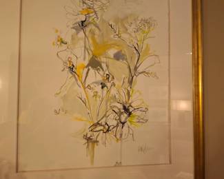 Picasso Lithograph (w/Authentication Certificate & Bill of Sales)