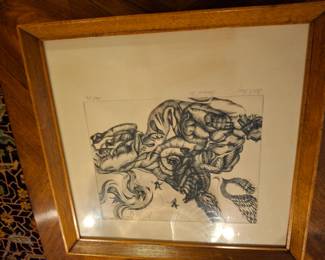 Nall lithograph (artist proof)