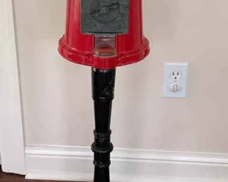 Vintage Carousel Gum Ball Machine