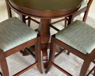 Bar Height Table With 4 Chairs