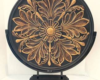 Large Decorative Resin Plaque with Display Stand
