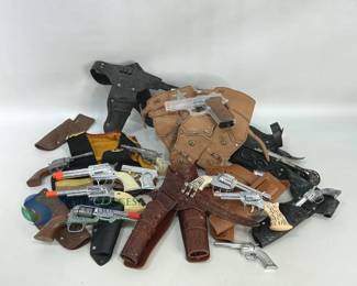 Vintage Toy Cap Guns & Holsters