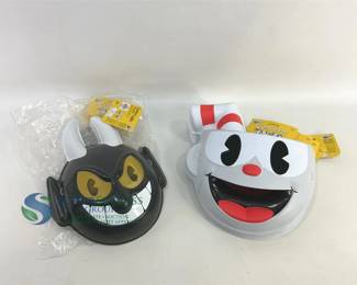 Cuphead Devil and Cuphead Character Masks