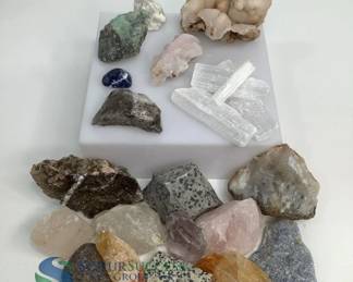 Mixed Mineral and Crystal Collection