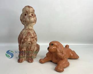 Ceramic Dog Figurines