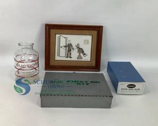 USMS Stetho Sphyg Deluxe Blood Pressure Kit & First Aid Supplies