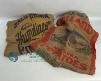 Burlap Potato Sacks