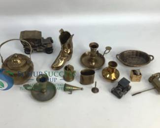 Collection of Brass Figurines