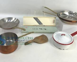 Copper & Stainless Steel Cookware