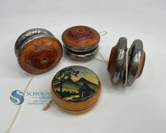 Classic Wooden Yo-Yos