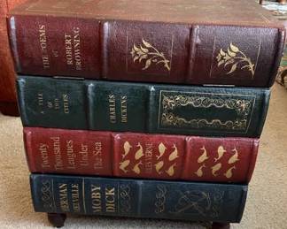 Classical Book Table And Storage