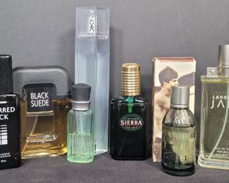 Mens Frangrance Cologne Lot Black Suede Hollister DKNY Preferred Stock Lucky Brand More