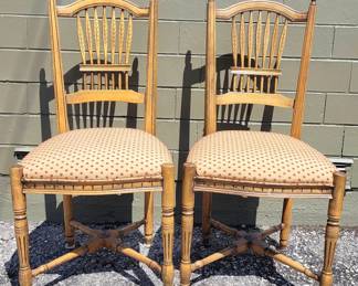 Pair of Side Chairs Made in Italy