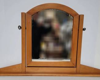 Maple Dresser Mirror By Crawford of Jamestown