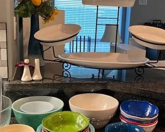 Beautiful Dishes & Servers of all kinds