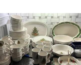 Pfaltzgraf Christmas themed China Set