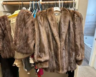                      Elegant Mink Stole and Jacket