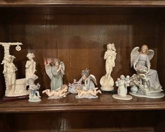 Very Nice Ceramic Figurines of varying makers.