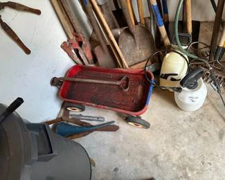 Vintage Red Wagon