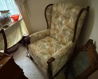 We have a pair of these comfy oversized chairs