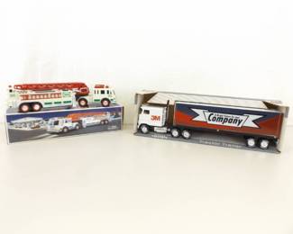 Lot of 2 Vintage Large Toy Trucks in Original Box