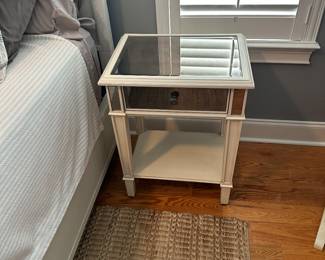 Mirrored side table 
