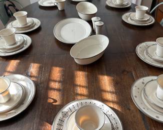 Lenox Christmas dishes 