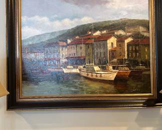 Original oil on canvas beautiful piece 