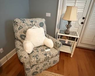 Designer chair from miss mandys cushions are feathers 