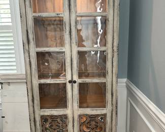 2 hooker matching lighted curios 