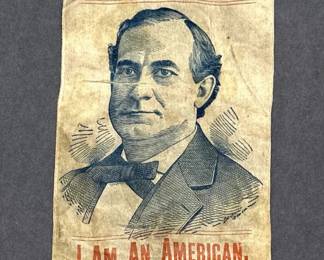 1900 Bryan silk election pennant