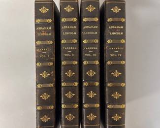 4 VOL The Life of Abraham Lincoln by Ida Tarbell