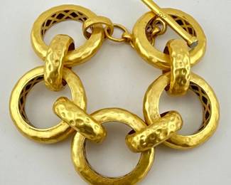 Julie Vos chunky link bracelet