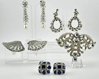 Costume rhinestone jewelry