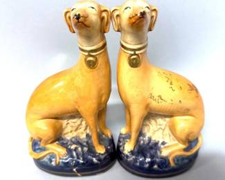 Borghese whippet bookends
