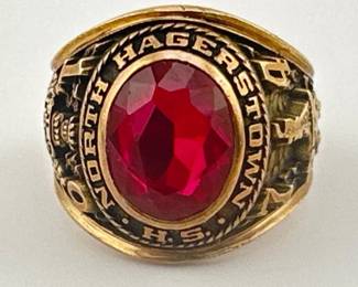 14kt high school ring