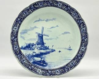 Delft charger; 15.5”diam