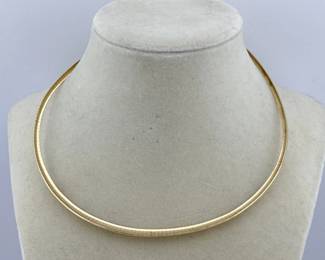 14k gold choker