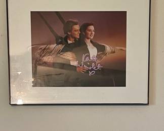 SIGNED TITANIC MOVIE PHOTO