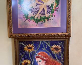FAIRY ART, BOTTOM PICTURE SINGED RENEE 2012