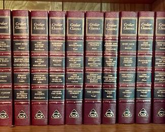 GROLIER CLASSICS BOOKS