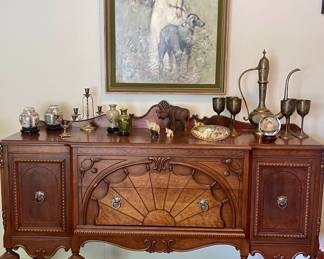 ANTIQUE CARVED BUFFET