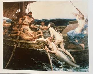 ULYSSES & THE SIRENS PRINT