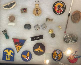 MILITARY PATCHES, MILITARY BUTTONS