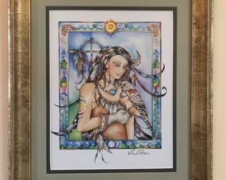 SIGNED PRINT BY LINDA BIGGS